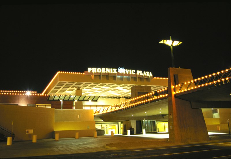 Phoenix Civic Center (night)